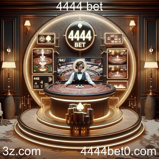 A Experiência Imersiva dos Jogos Ao Vivo na 4444 Bet