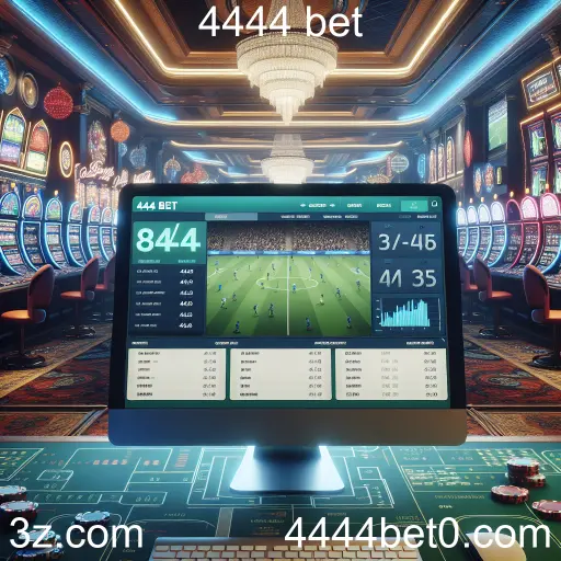 Apostas Esportivas: Entretenimento e Estratégia no 4444 Bet